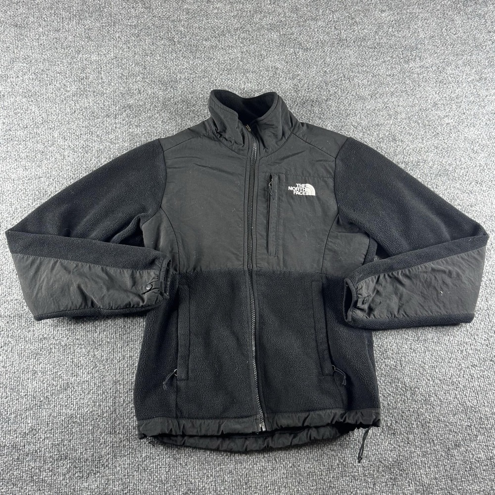 The North Face Jacket Womens XS Black Denali Full Zip Polartec Outdoor Recycled